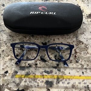 Rip Curl Kids Blue Eyeglasses with Case